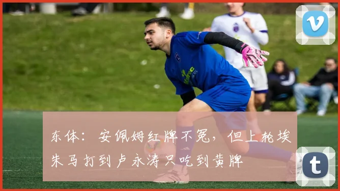 东体：安佩姆红牌不冤，但上轮埃朱马打到卢永涛只吃到黄牌