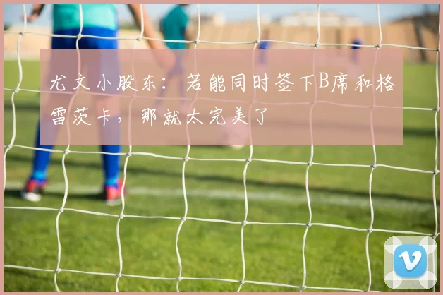 尤文小股东：若能同时签下B席和格雷茨卡，那就太完美了